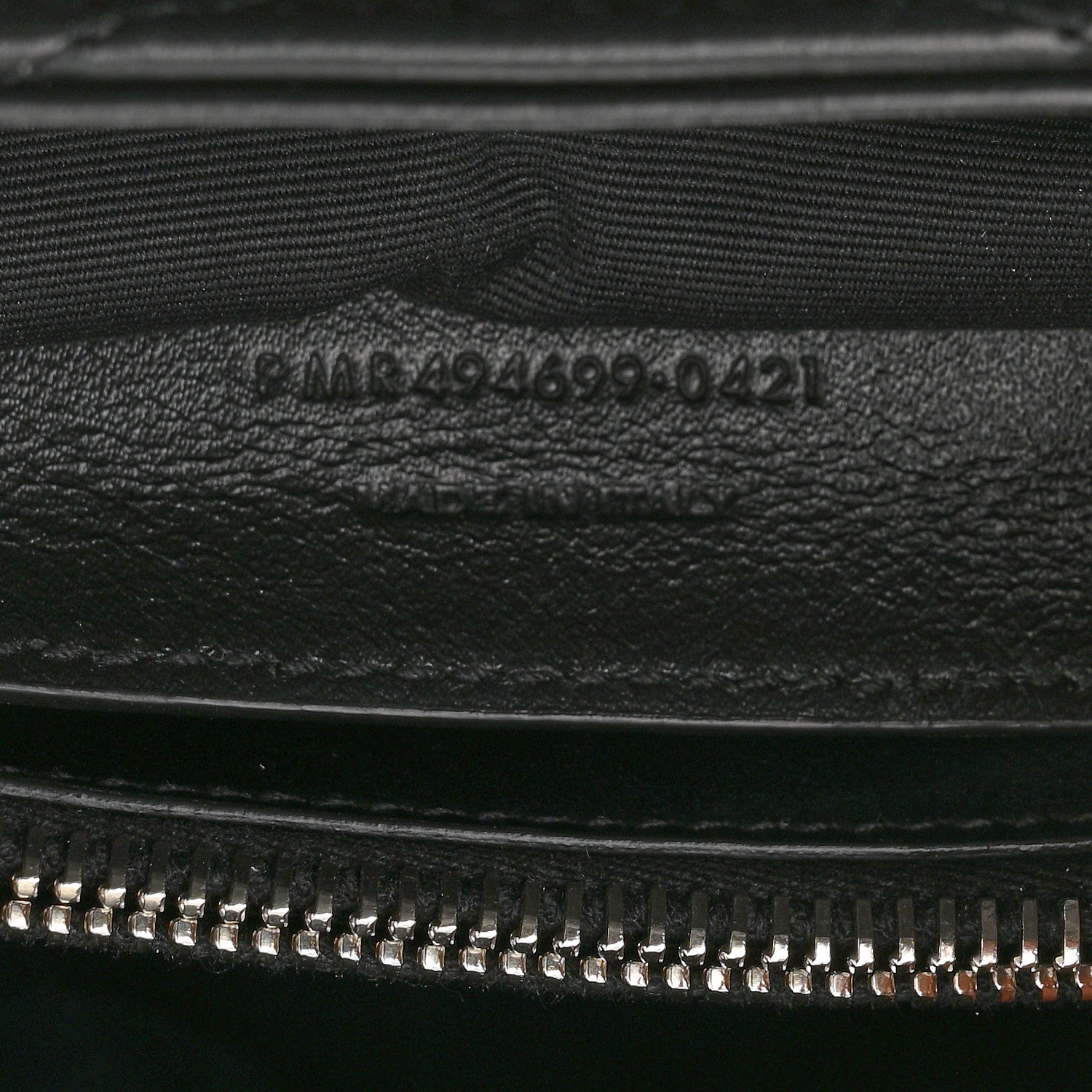 Saint Laurent Calfskin Y Quilted Monogram Small Loulou Chain Satchel Black 8 of 11