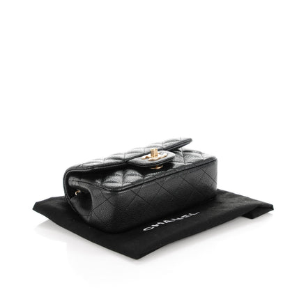 Chanel Caviar Quilted Extra Mini Flap Black 4 of 7