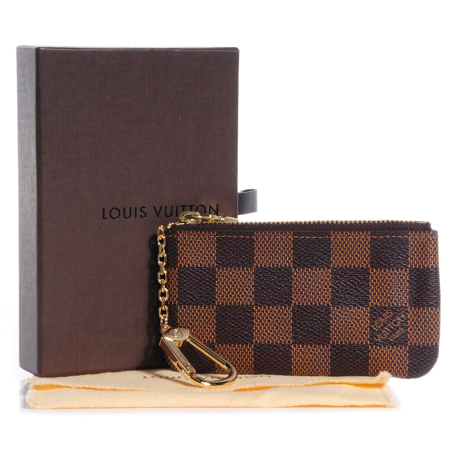 Damier Ebene Key Pouch