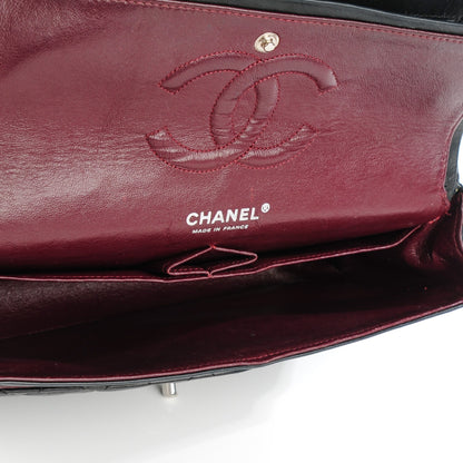Chanel Lambskin Quilted Medium Double Flap Black 6 of 8
