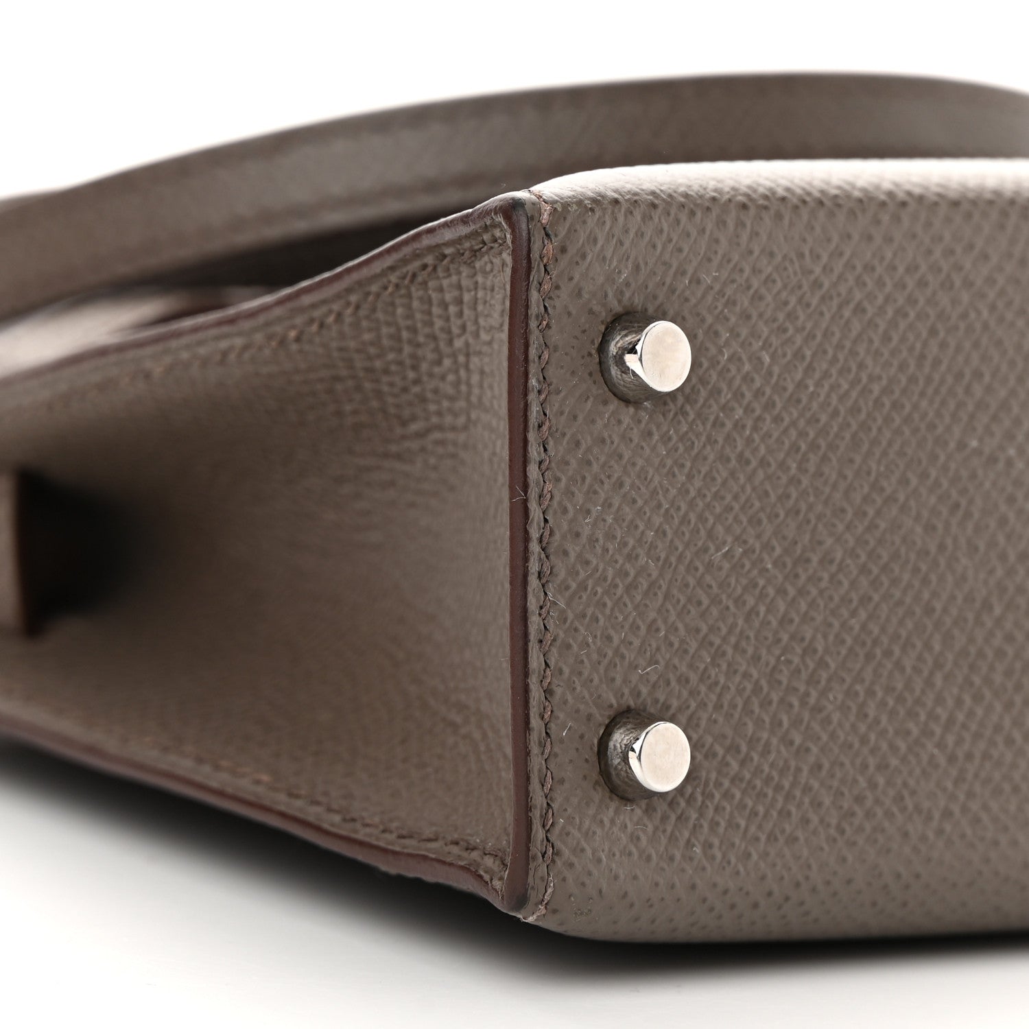 Hermes Epsom Mini Kelly Sellier 20 Etain 9 of 10