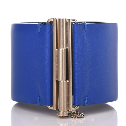 Chanel Calfskin CC Wide Cuff M Blue 3 of 7