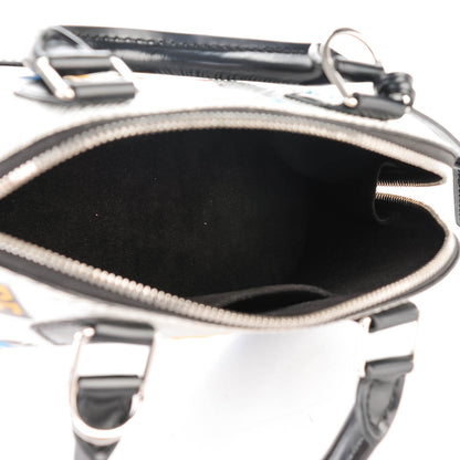 Louis Vuitton Epi Azteque Alma BB White 5 of 7