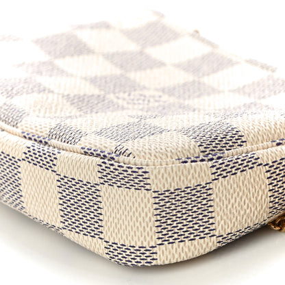 Louis Vuitton Damier Azur Mini Pochette Accessories 9 of 10