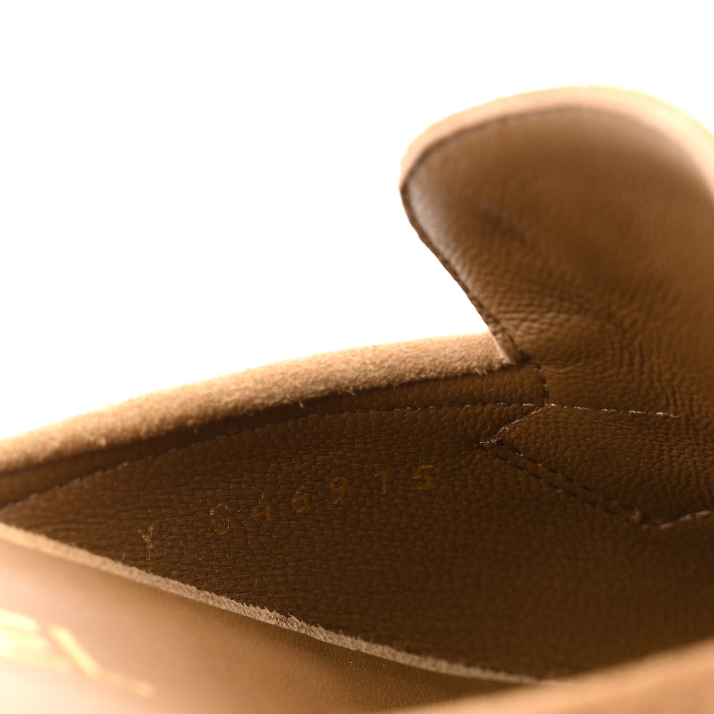 Suede Calfskin CC Mules 39 Dark Beige