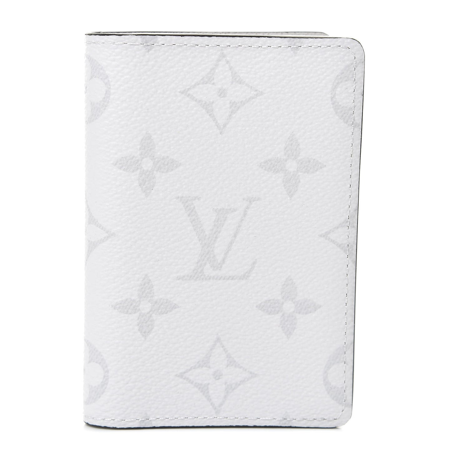 Monogram Pocket Organizer White