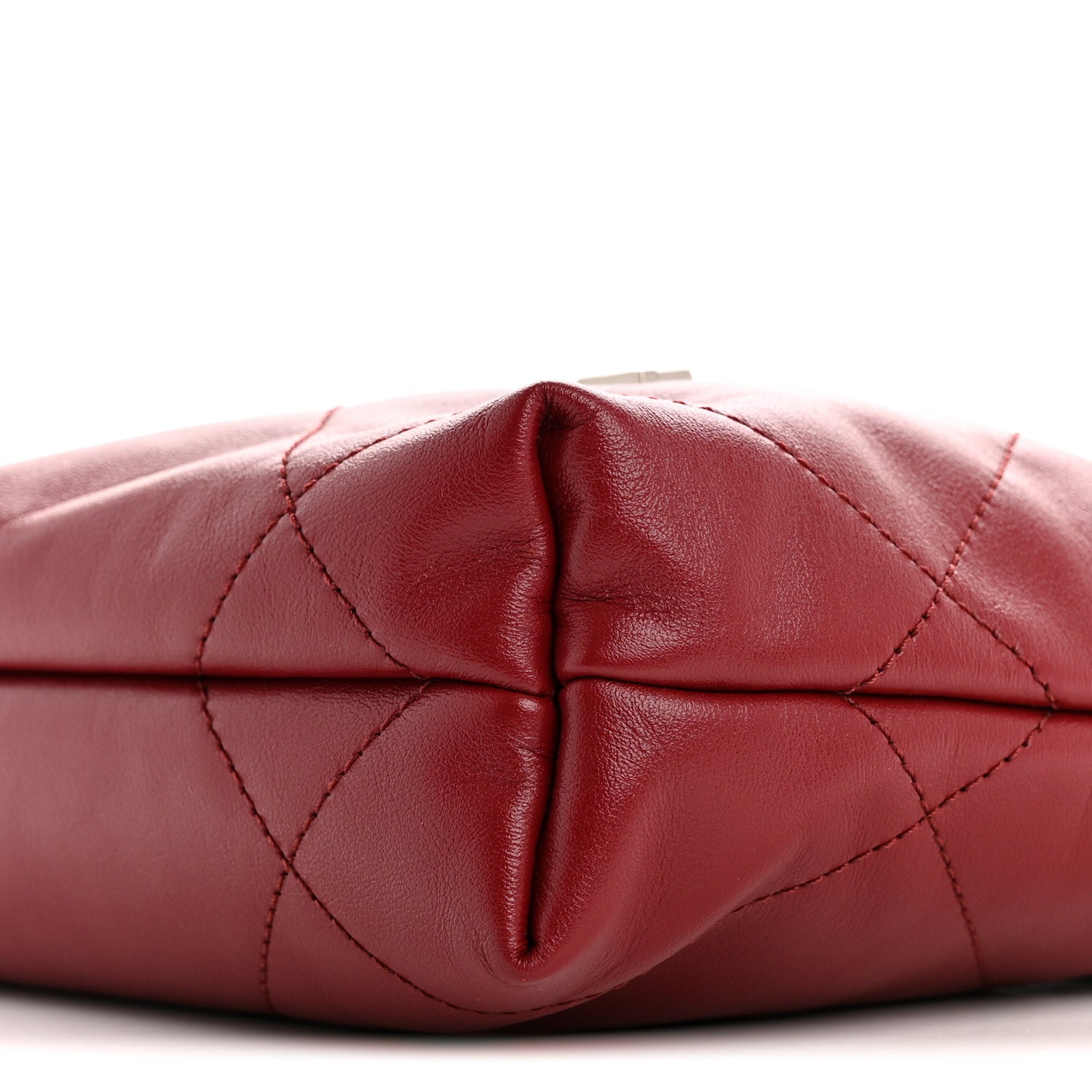 Chanel Shiny Calfskin Quilted Mini Chanel 22 Red 10 of 10