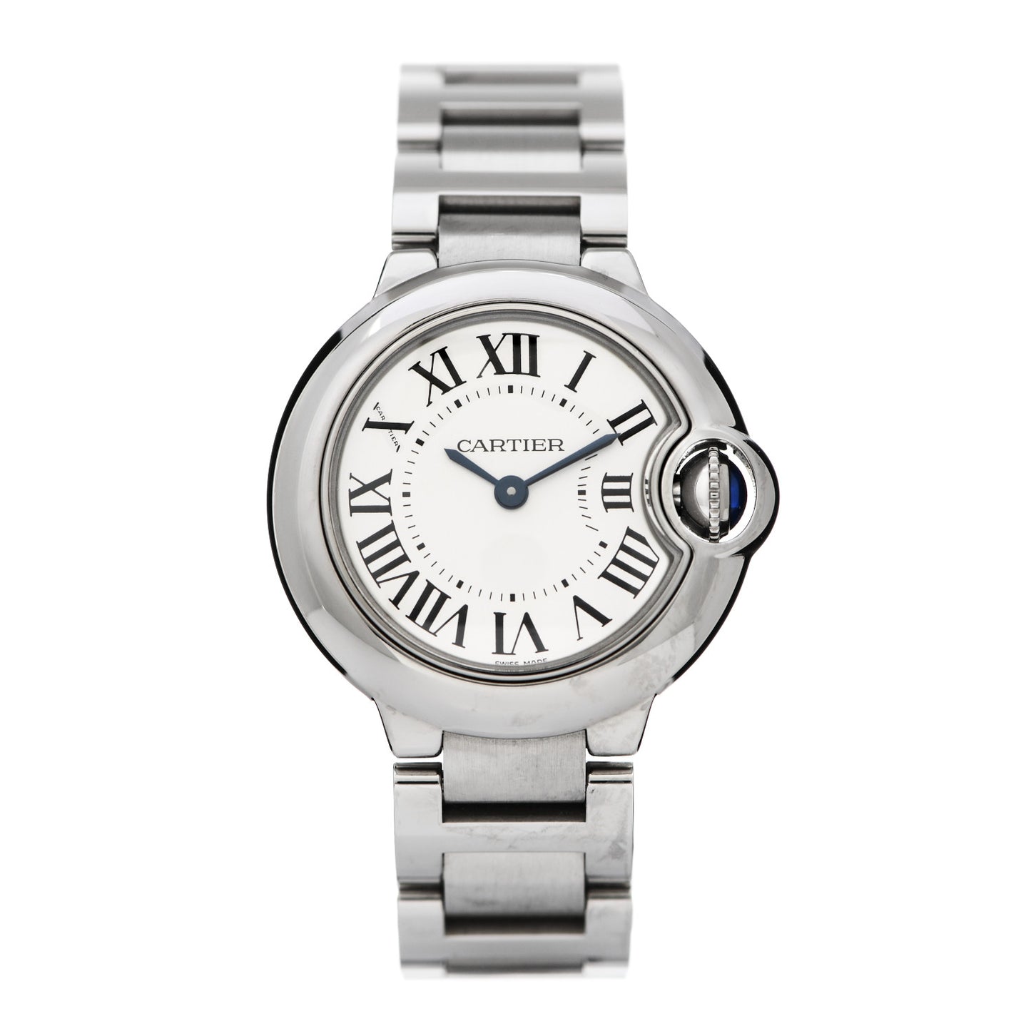 Stainless Steel 28mm Ballon Bleu De Cartier Quartz Watch