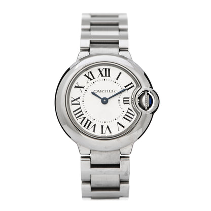 Cartier Stainless Steel 28mm Ballon Bleu De Cartier Quartz Watch 1 of 5