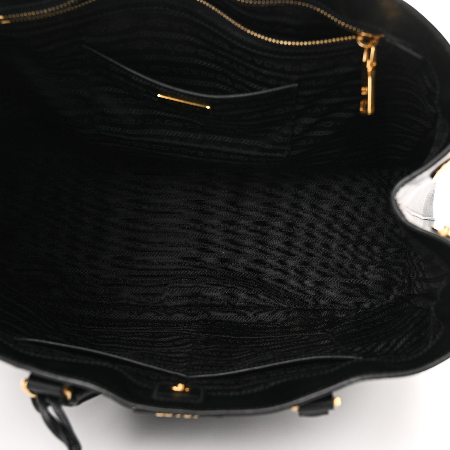 Prada Saffiano Lux Large Tote Black 5 of 11
