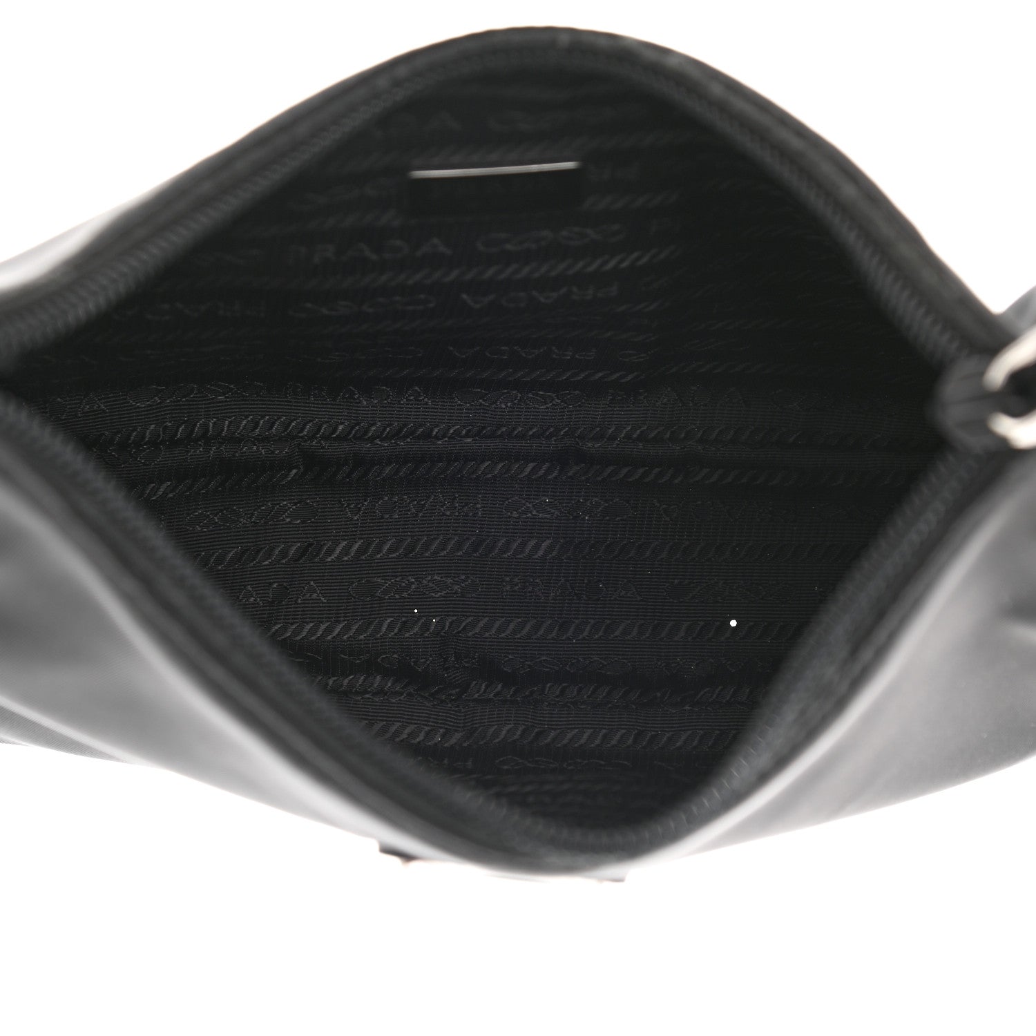 Prada Tessuto Nylon Mini Re-Edition 2000 Bag Black 5 of 11