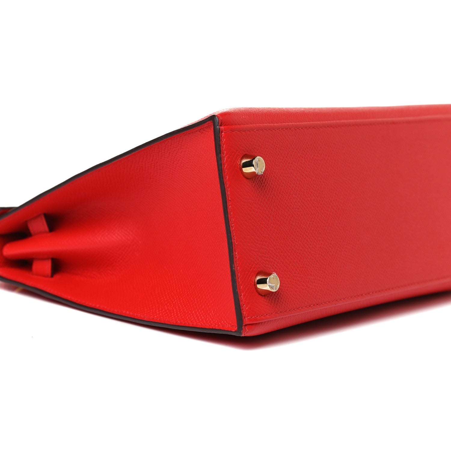 Hermes Epsom Kelly Sellier 25 Rouge De Coeur 8 of 16