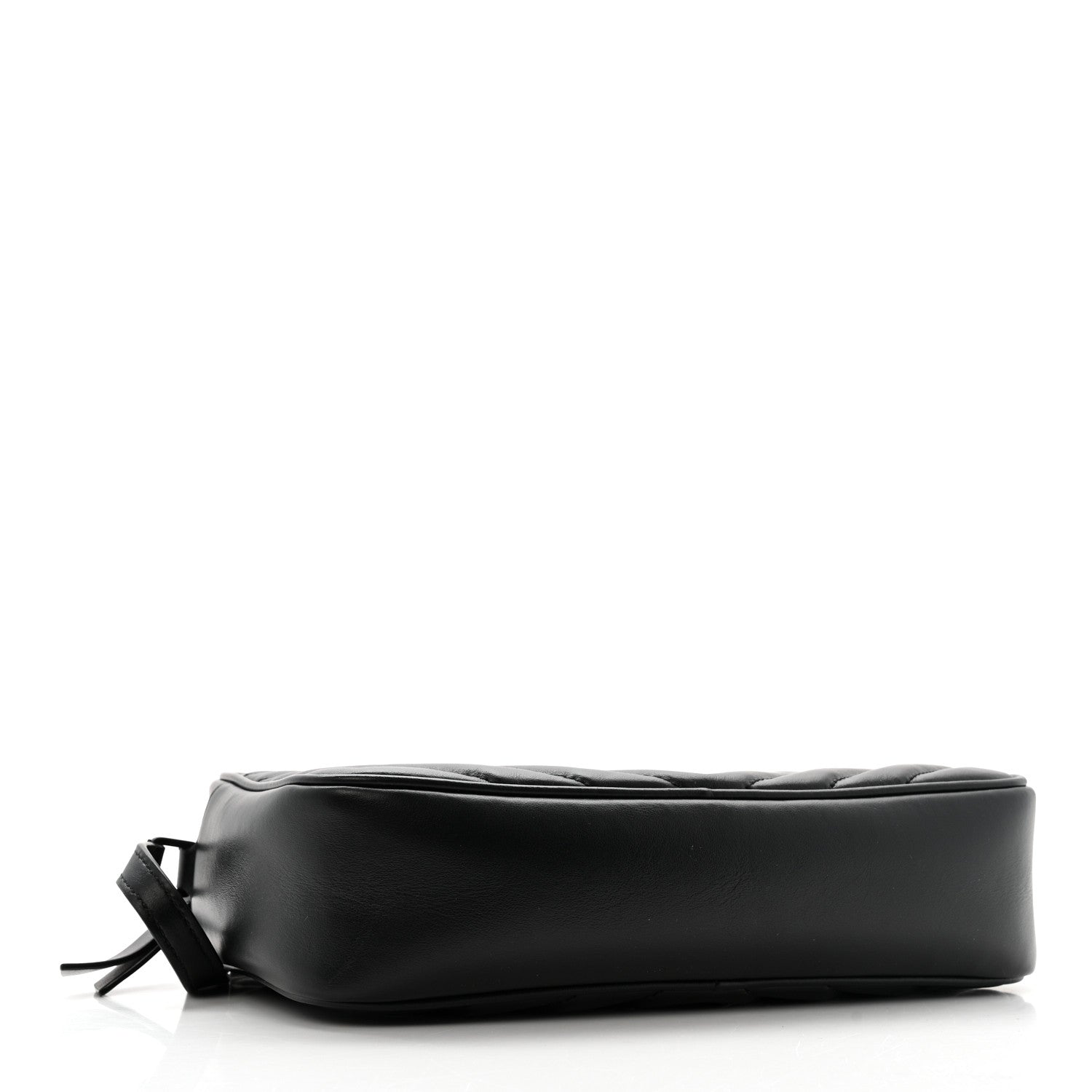 Saint Laurent Calfskin Matelasse Monogram Monochrome Lou Camera Bag Black 4 of 11
