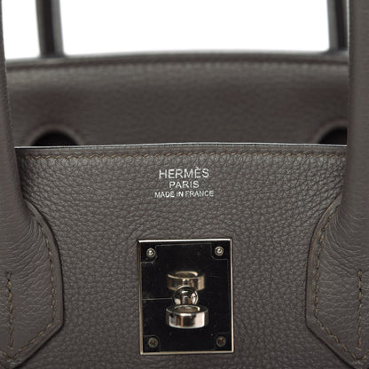 Hermes Togo Birkin 30 Etain 8 of 11