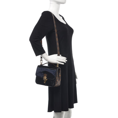 Louis Vuitton Patent Calfskin Monogram Cherrywood BB Black 2 of 8