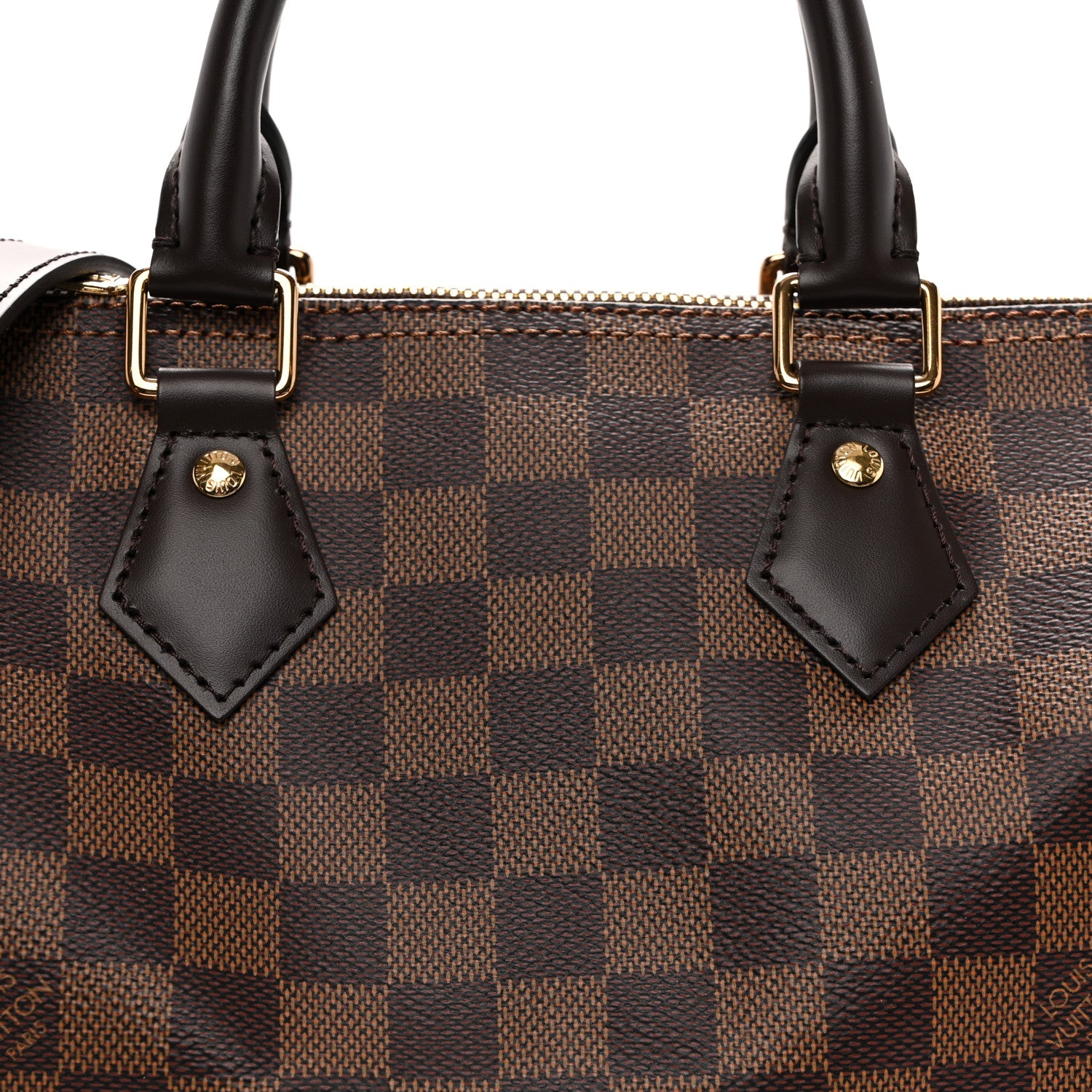 Louis Vuitton Damier Ebene Speedy Bandouliere 25 7 of 9