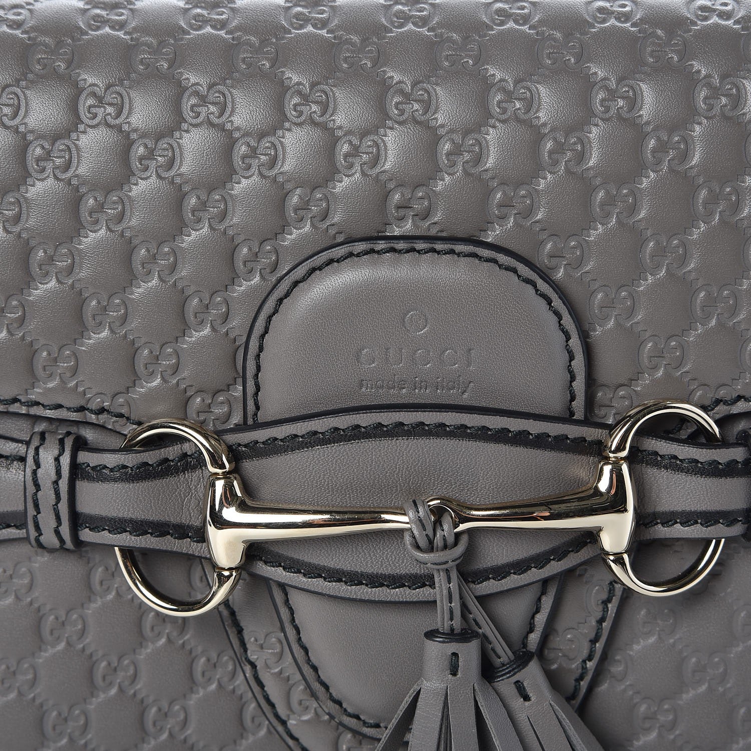 Gucci Soft Microguccissima Medium Emily Chain Shoulder Bag Loess 8 of 9