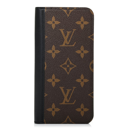 Louis Vuitton Monogram iPhone 11 Folio Case Black 1 of 7