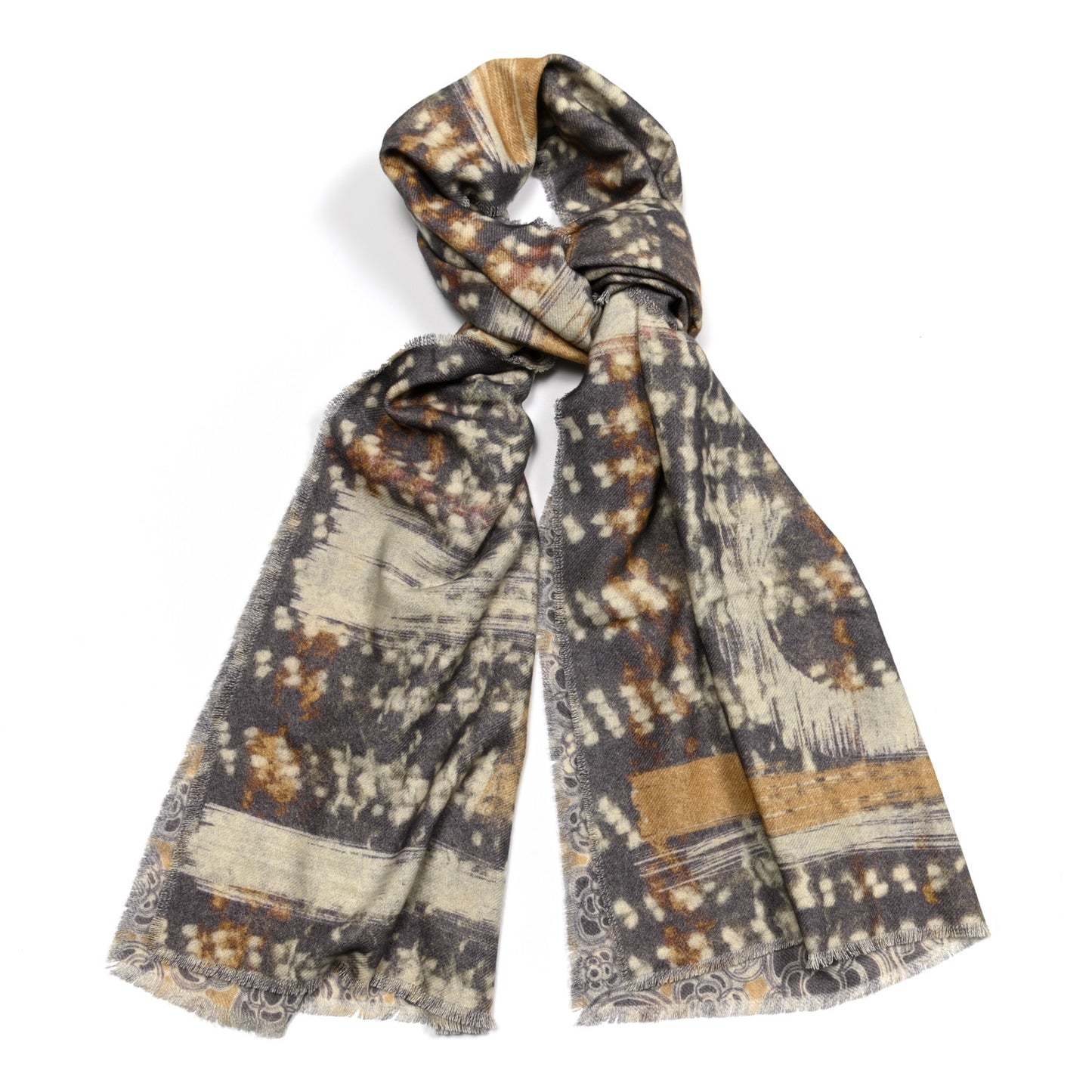 Cashmere CC Camellia Stole Multicolor