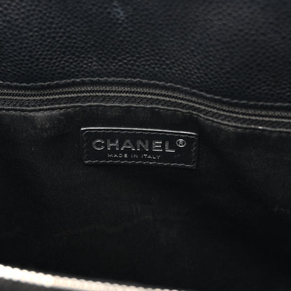 Chanel Caviar Quilted Grand Shopping Tote GST Black 6 of 10