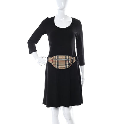 Burberry Nylon Vintage Check Small Cannon Bum Bag Archive Beige 2 of 10