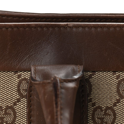Gucci Monogram Tote Brown 18 of 19