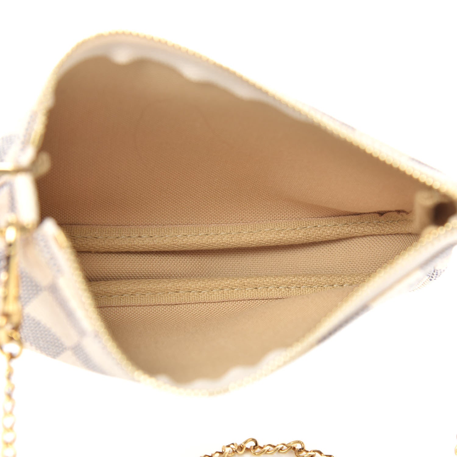 Louis Vuitton Damier Azur Mini Pochette Accessories 5 of 7