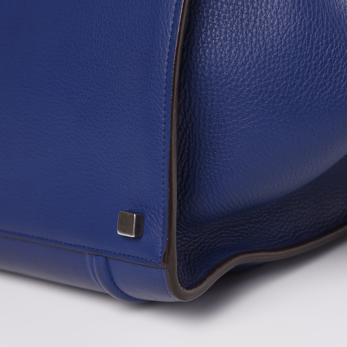 Supple Calfskin Medium Phantom Luggage Indigo