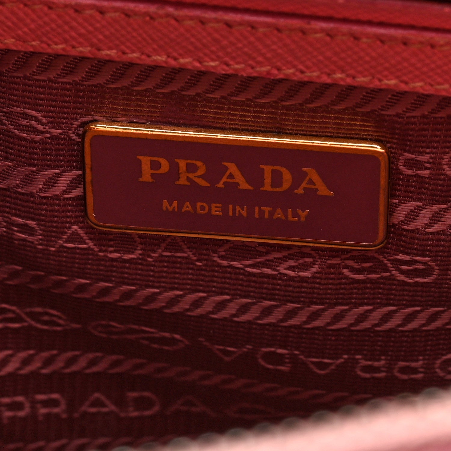 Prada Saffiano Mini Galleria Double Zip Tote Orchidea 6 of 9