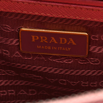 Prada Saffiano Mini Galleria Double Zip Tote Orchidea 6 of 9