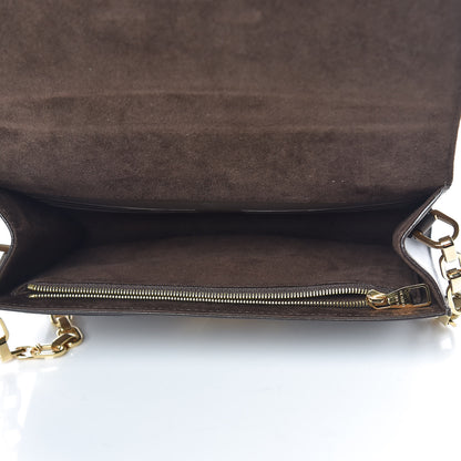 Louis Vuitton Calfskin Chain Louise GM Granit 7 of 12