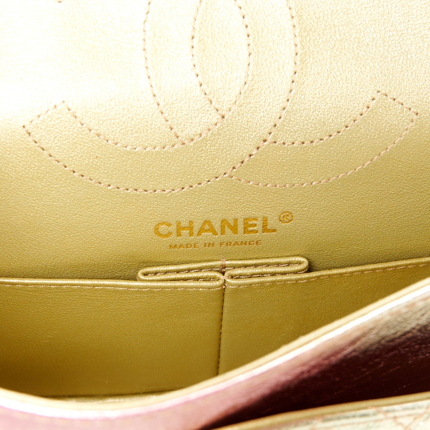 Chanel Metallic Goatskin Quilted 2.55 Reissue 225 Flap Multicolor 6 of 10