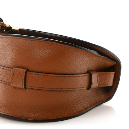 Chloe Grained Calfskin Small Marcie Saddle Bag Tan 9 of 9