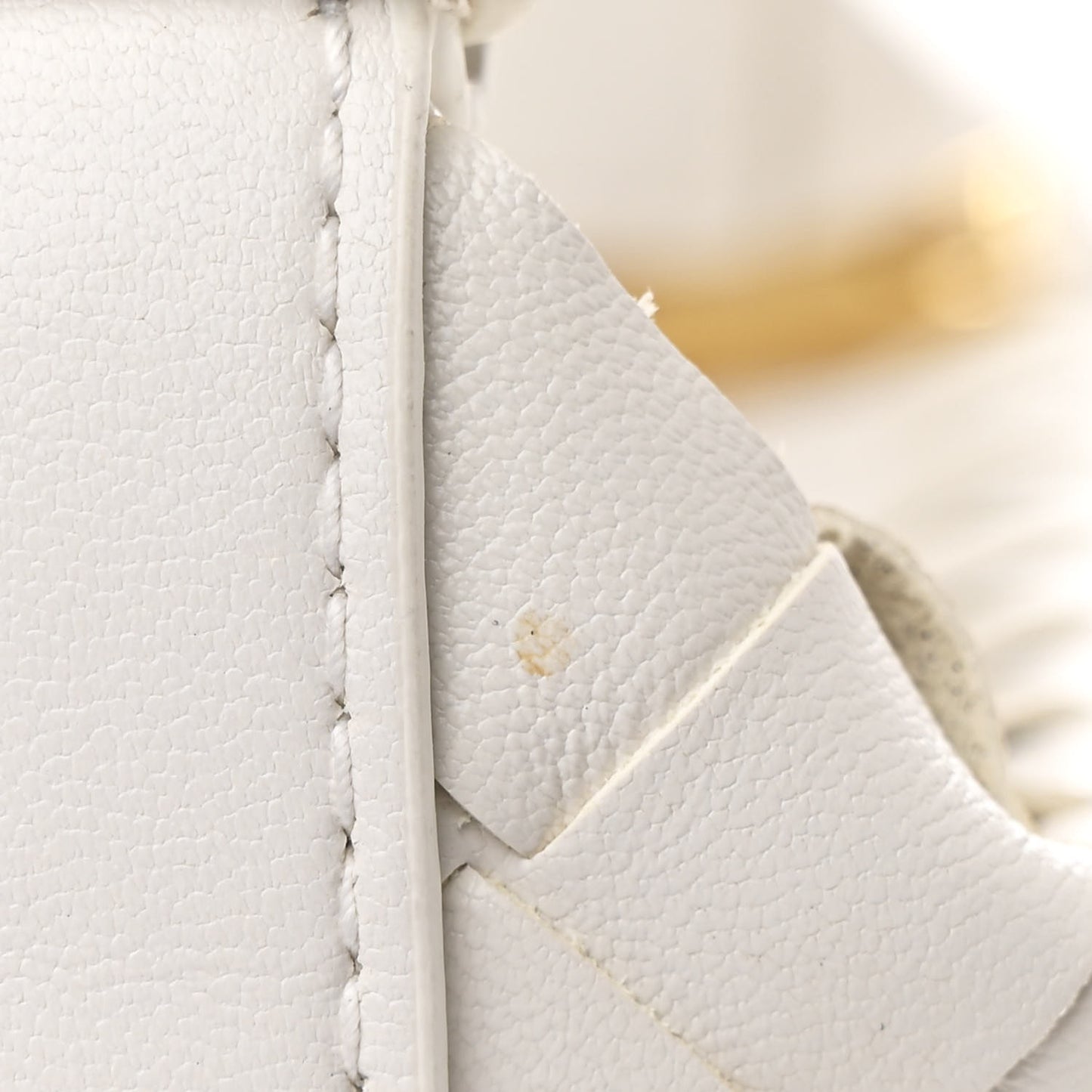 Calfskin Nappa Intrecciato Candy Wallace White