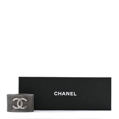 Chanel Metal Mesh CC Bracelet Ruthenium 7 of 7