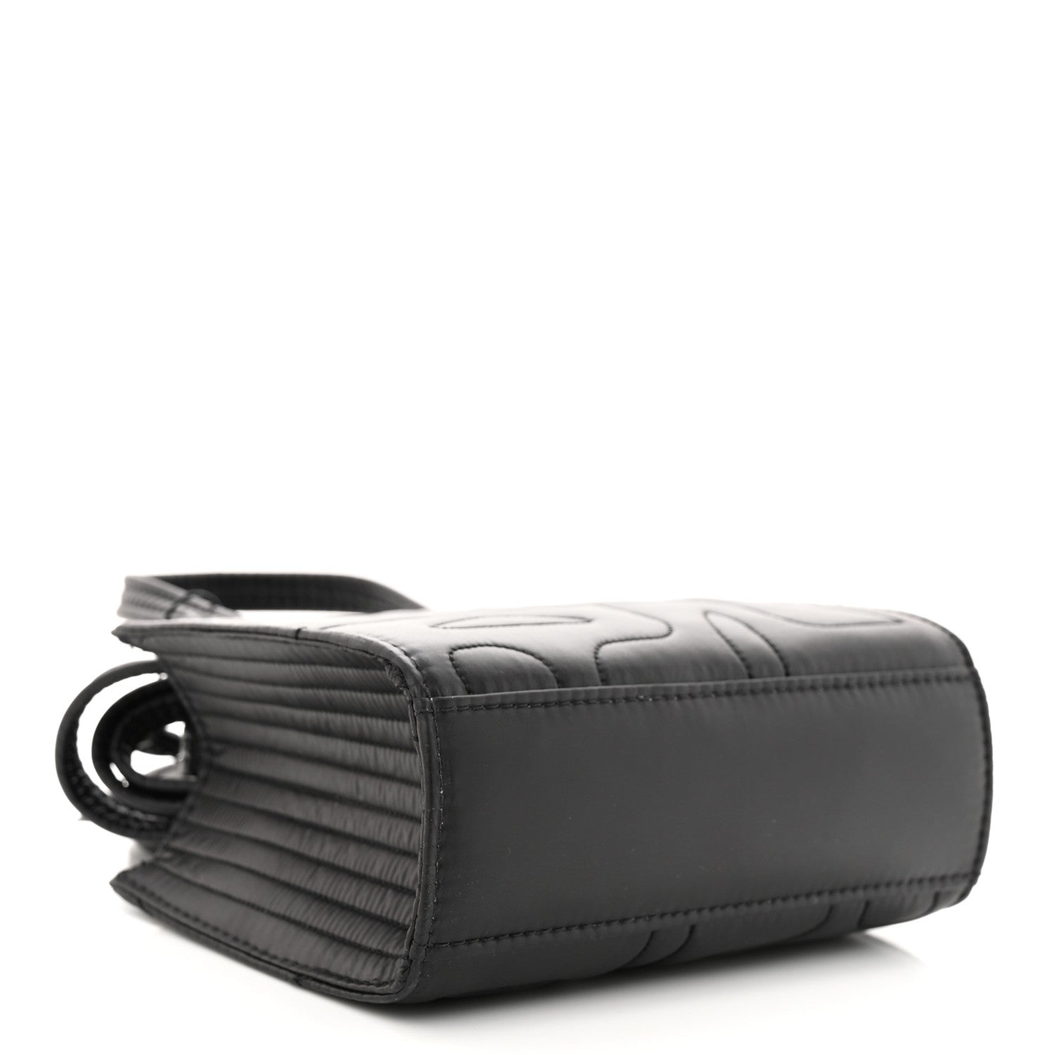 Telfar x MOOSE KNUCKLES Nylon Quilted Small Shopping Bag Black 4 of 9