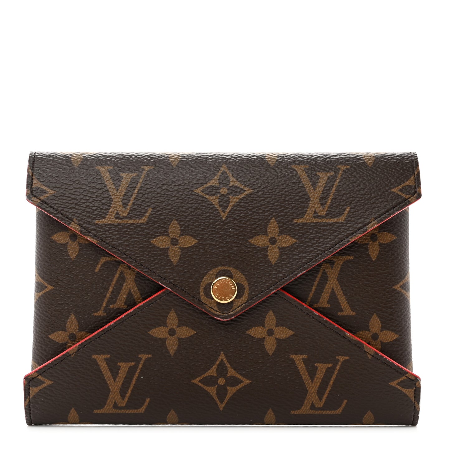 Monogram Medium Kirigami Pochette Insert Coquelicot