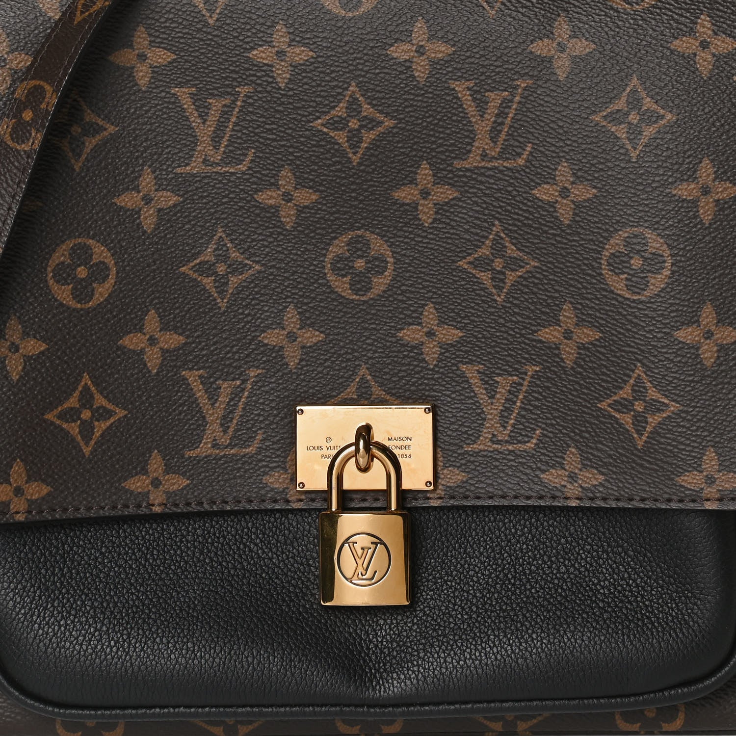 Louis Vuitton Monogram Marignan Black 7 of 9