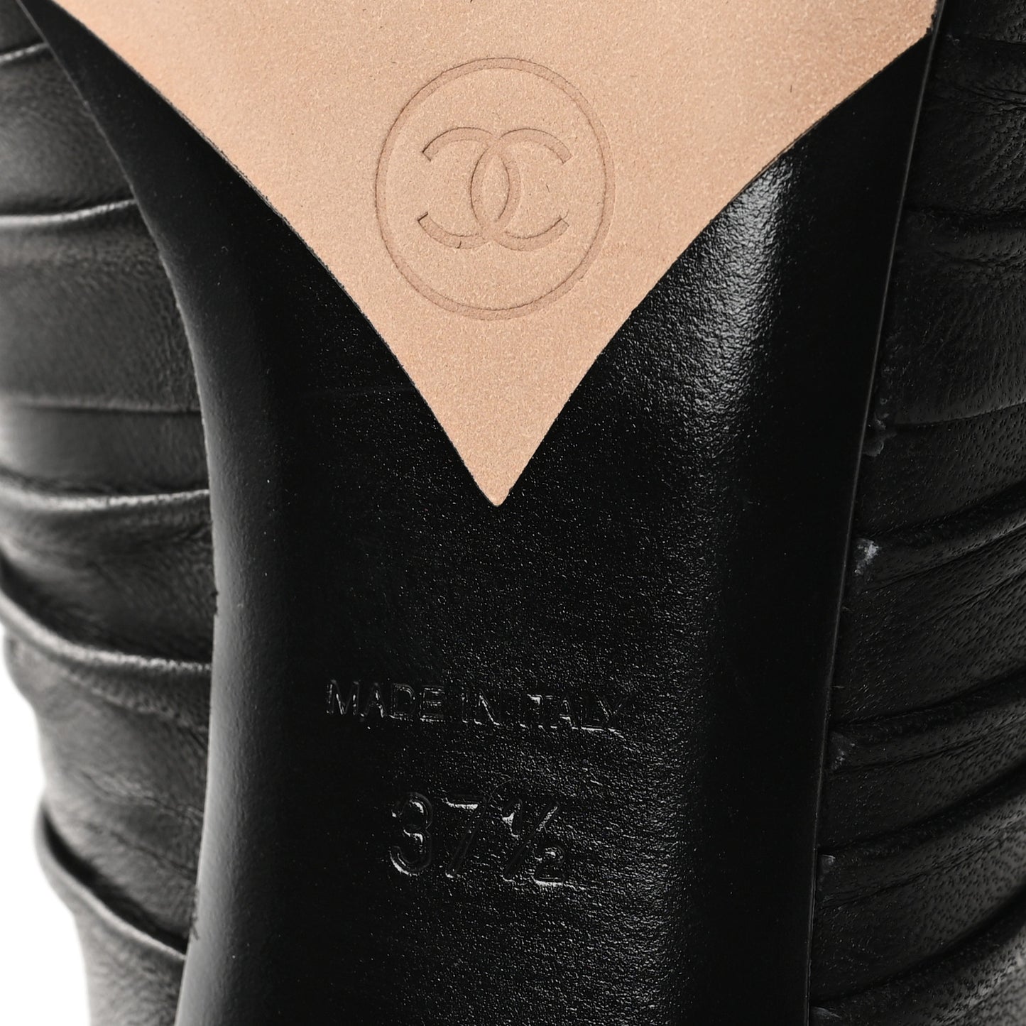 Calfskin Bows CC Mules 37.5 Black