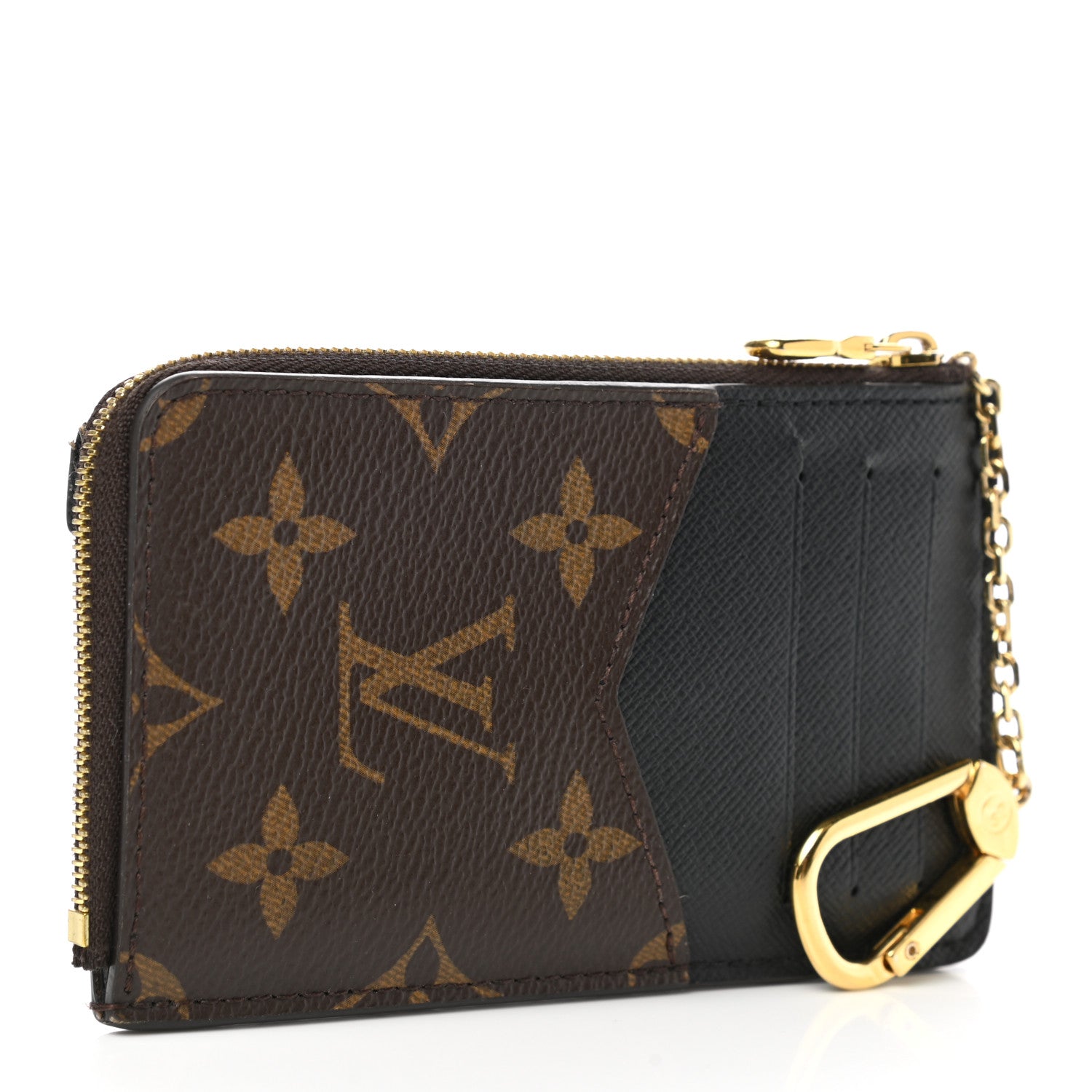Louis Vuitton Monogram Recto Verso Card Holder Black 3 of 7