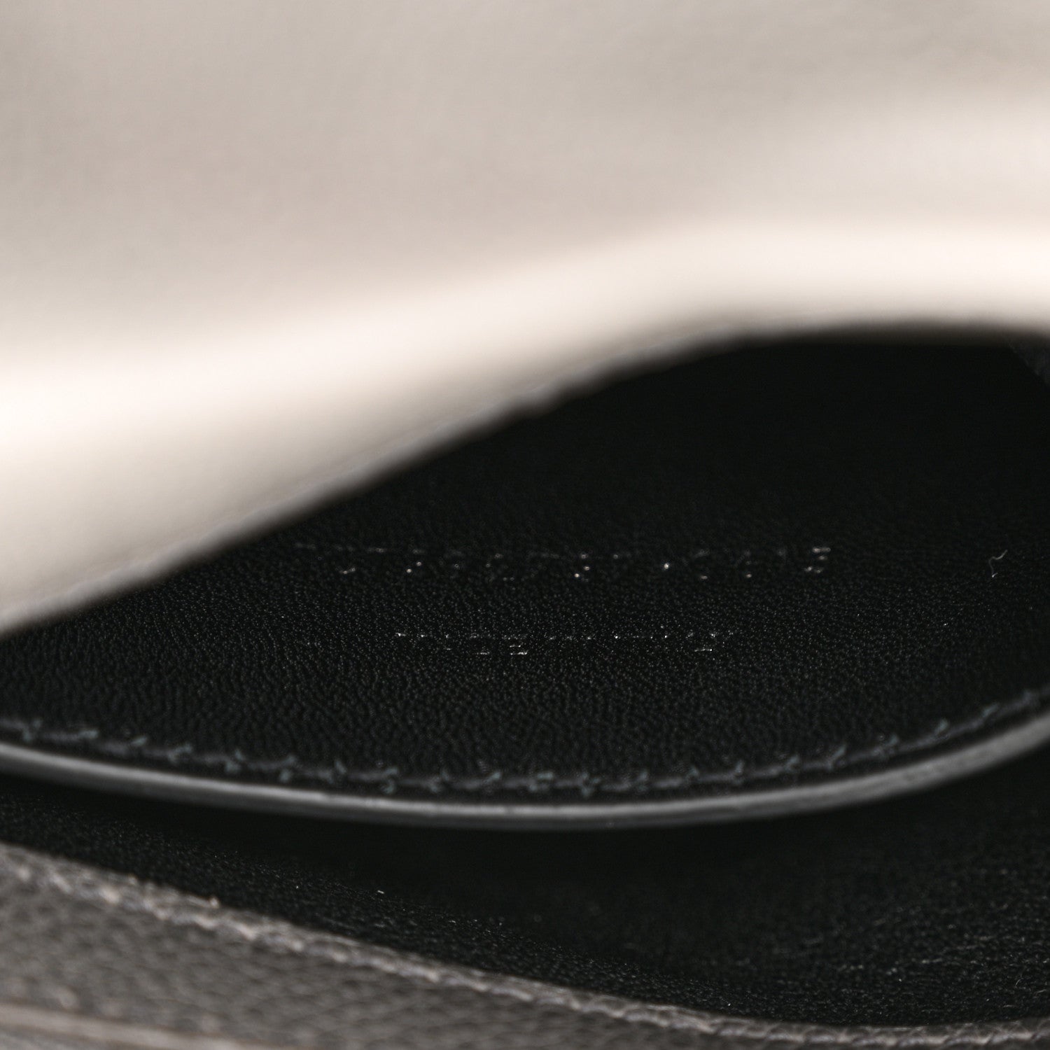 Saint Laurent Sheepskin Matelasse Chevron Monogram Medium College Bag Light Coal 7 of 12
