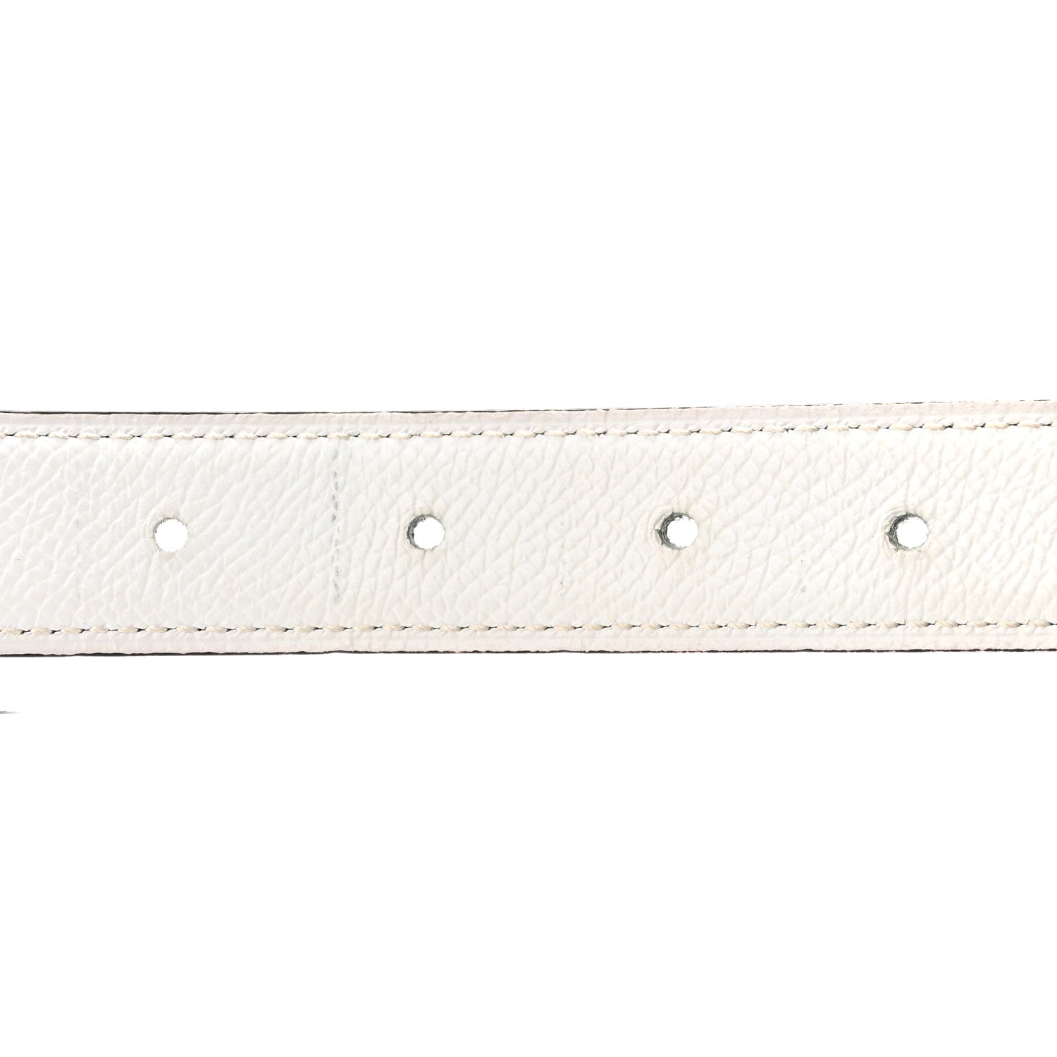 Hermes Swift Epsom 32mm H Belt 80 32 Etain White 4 of 8
