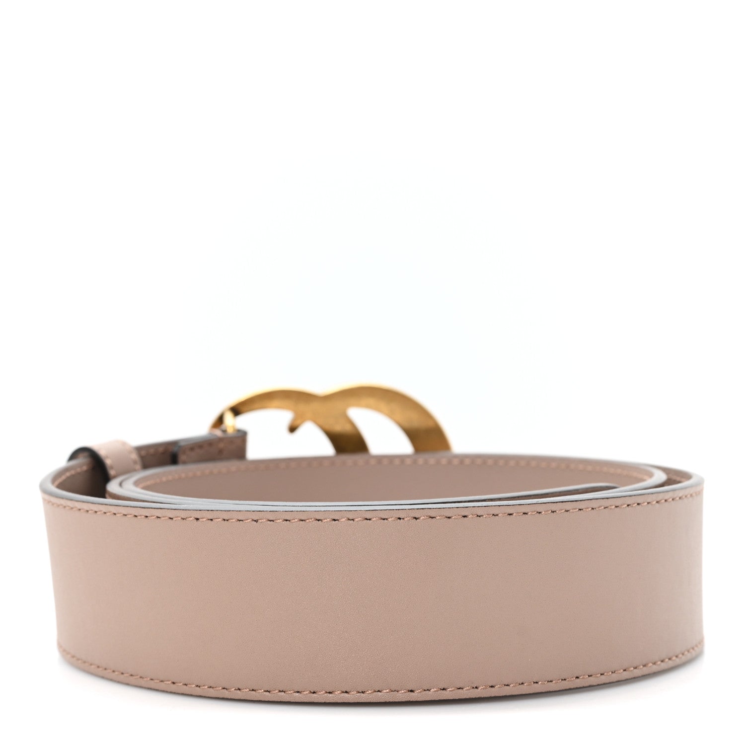 Gucci Calfskin Double G 40mm Belt 95 38 Porcelain Rose 2 of 4