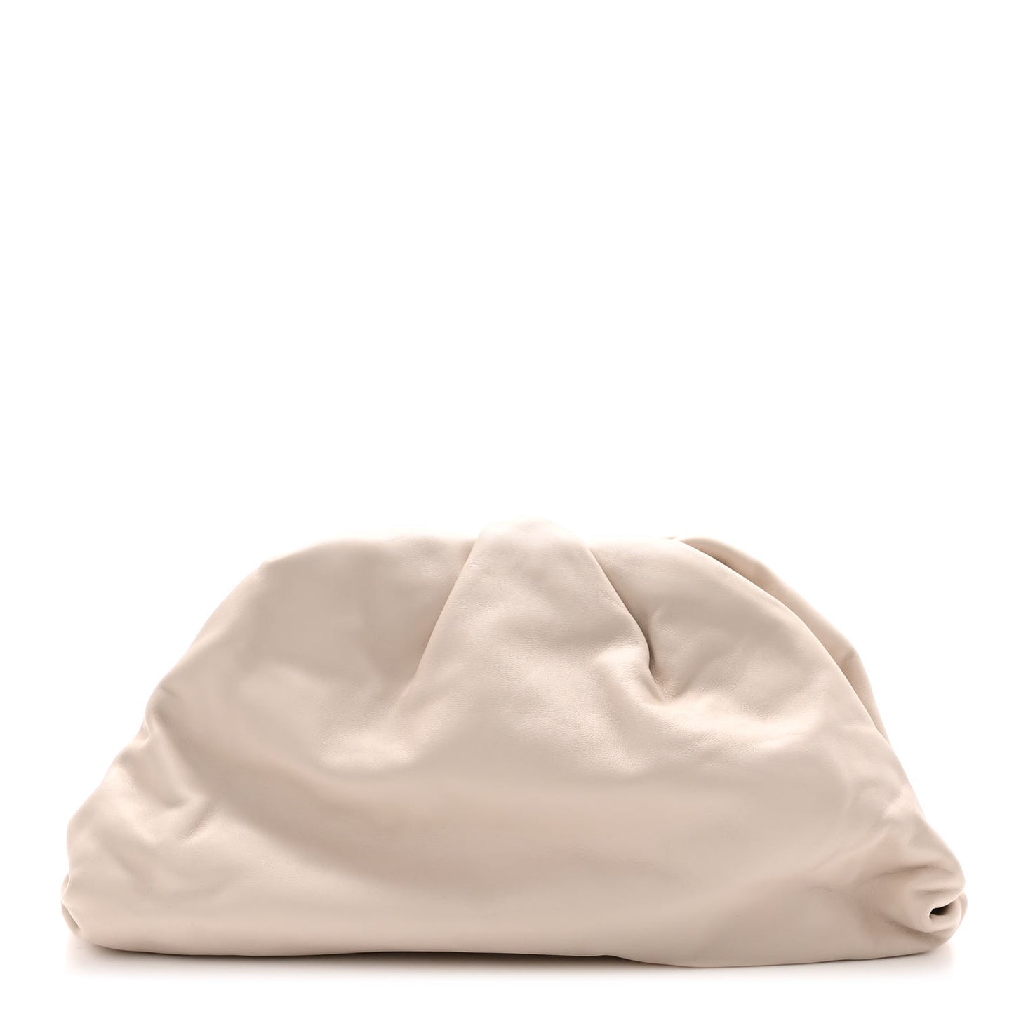 Smooth Butter Calf The Pouch Oversized Clutch Plaster