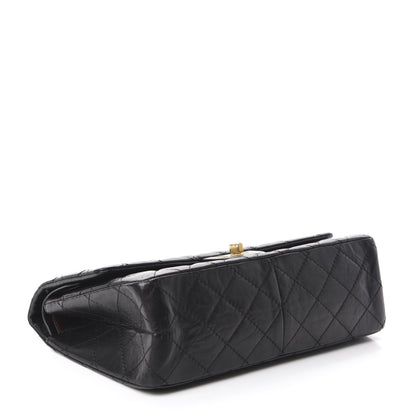 Chanel Aged Calfskin Quilted 2.55 Reissue 226 Flap Black 4 of 11