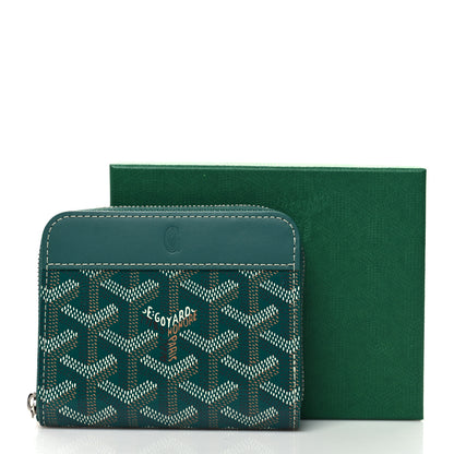 Goyard Goyardine Matignon PM Wallet Green 8 of 8