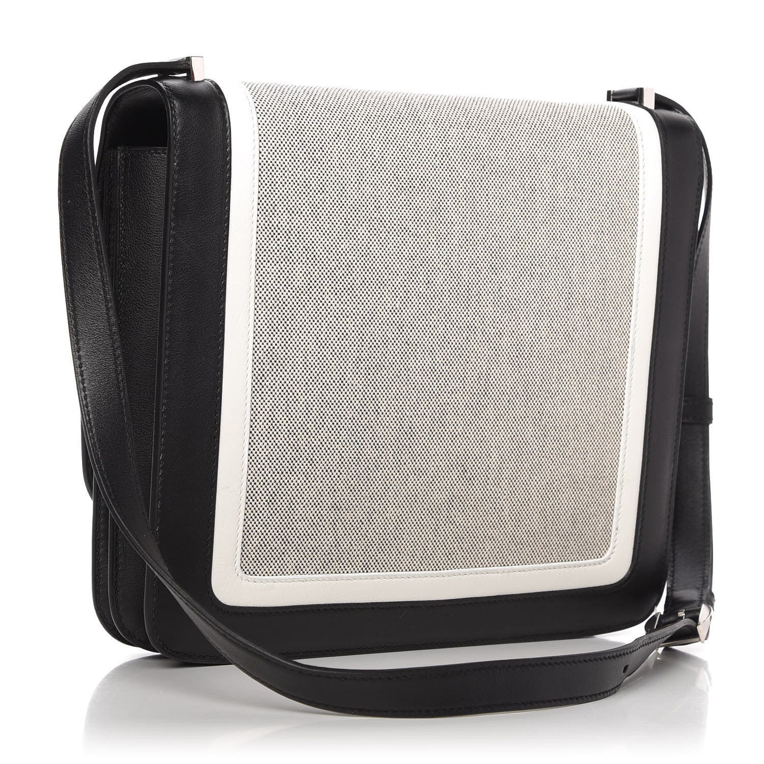 Hermes Toile Swift 2002 26 Ecru Black White 3 of 9