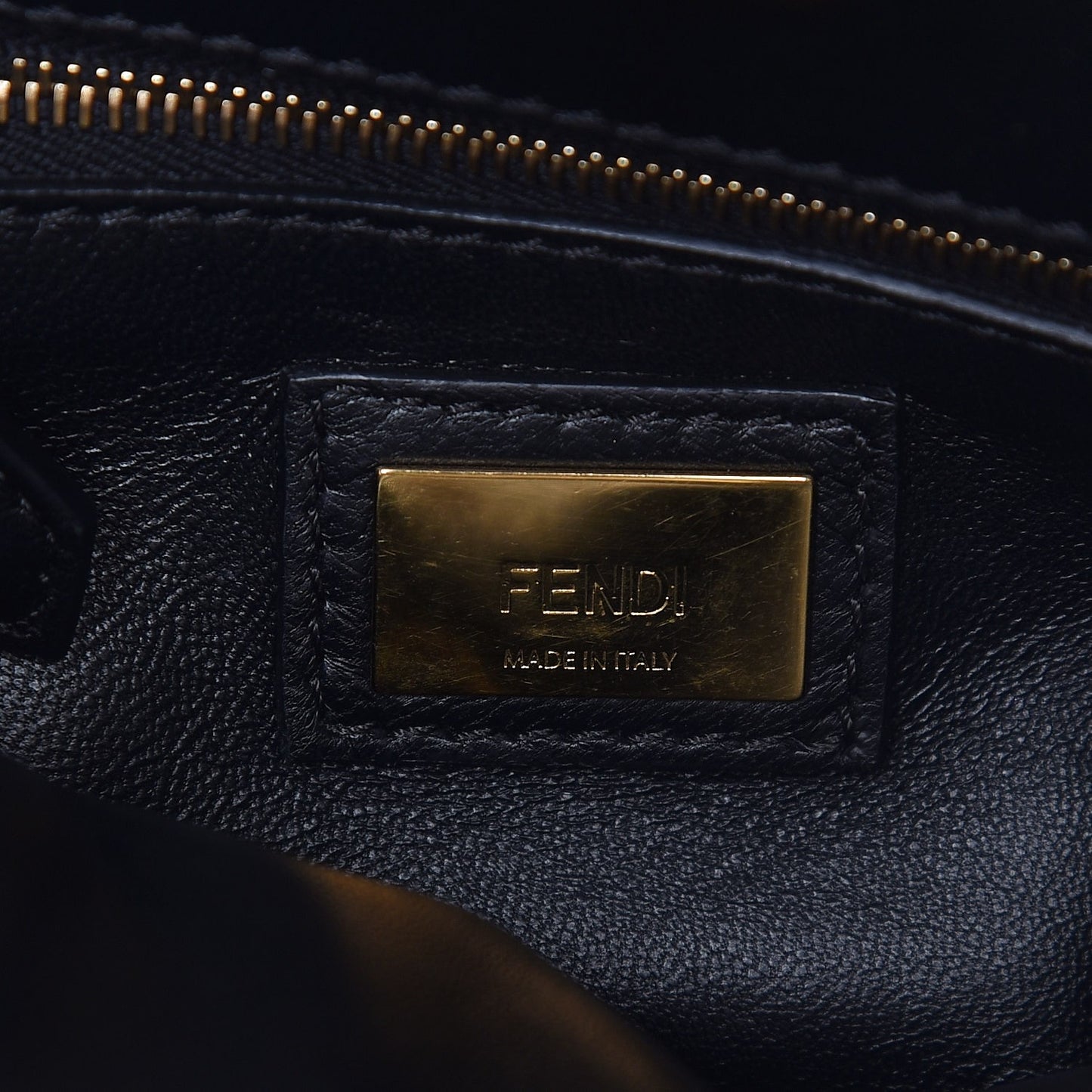 Nappa Mini Peekaboo Iconic Satchel Black