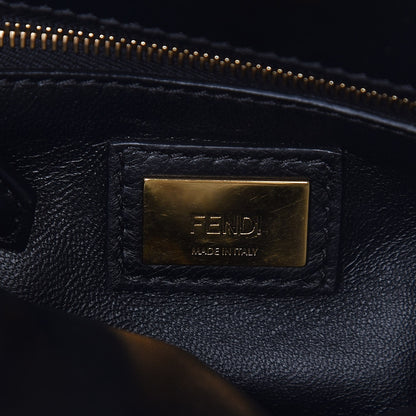 Fendi Nappa Mini Peekaboo Iconic Satchel Black 6 of 8
