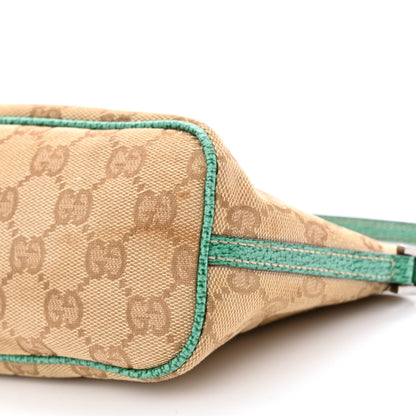 Gucci Monogram Boat Pochette Teal 10 of 17